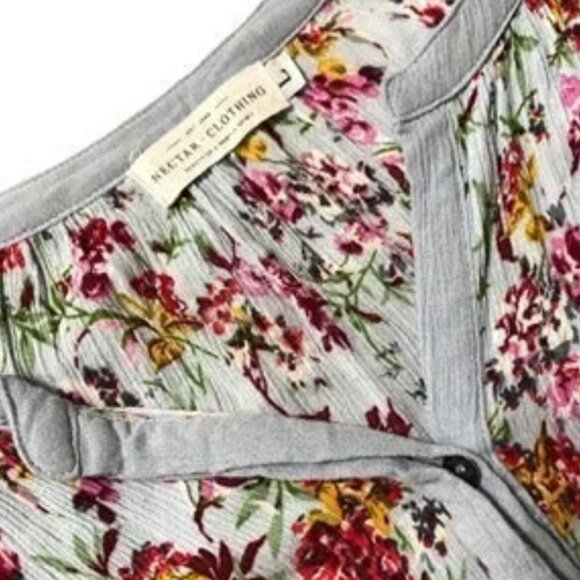 Nectar Clothing Cold Shoulder short mini dress tunic top L y2k - Picture 4 of 5